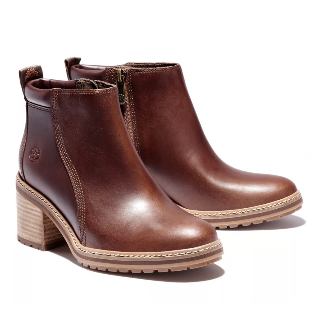 🆕 TIMBERLAND WOMEN'S SIENNA HIGH ANKLE BOOTS - Picture 5 of 6